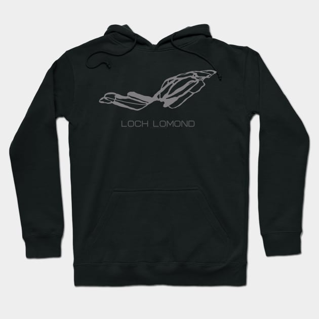 Loch Lomond Resort 3D Hoodie by Mapsynergy